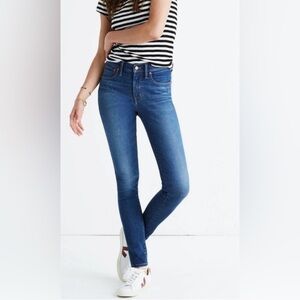 Madewell 9" Mid-rise Skinny blue jeans Style 9933 - size 26